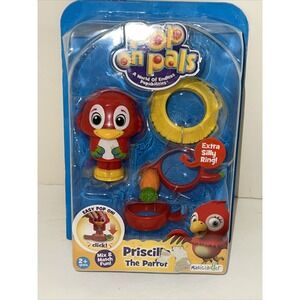 Pop on Pals Priscilla The Parrot Mix & Match Fun Toy Figure Spin Master New A6